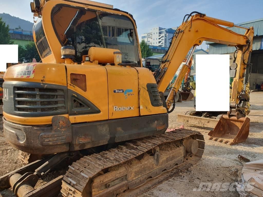 Hyundai Robex 55 ミニ油圧ショベル 7t以下（ミニユンボ・ミニディガー）