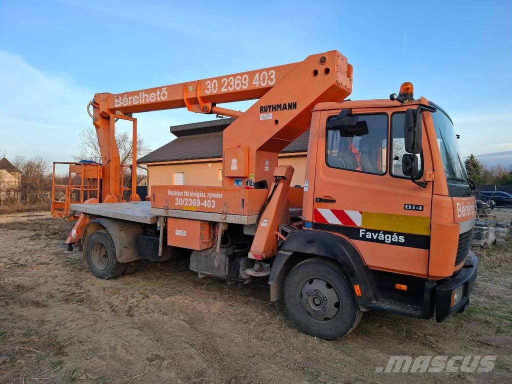 Mercedes-Benz 814 クレーントラック、ユニック車