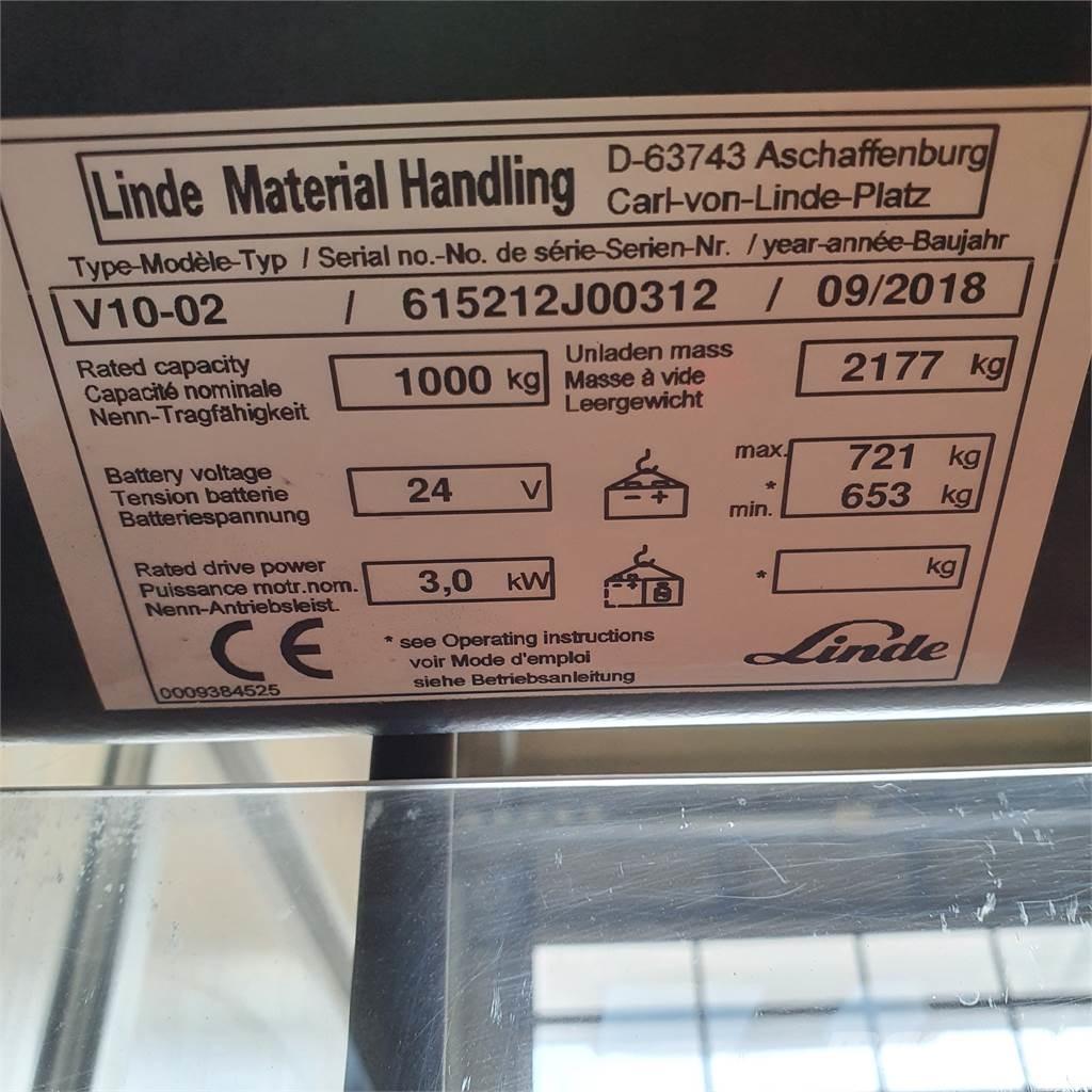 Linde V10 高型オーダーピッカー