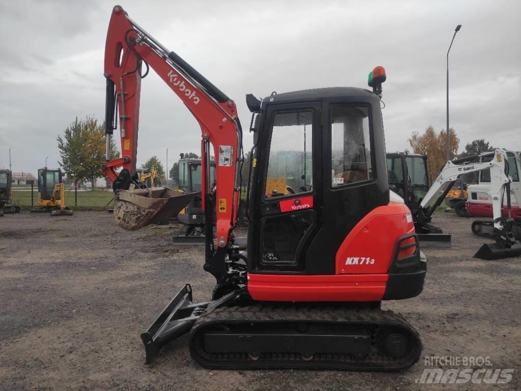 Kubota KX 71-3 ミニ油圧ショベル 7t以下（ミニユンボ・ミニディガー）