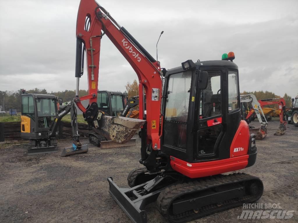 Kubota KX 71-3 ミニ油圧ショベル 7t以下（ミニユンボ・ミニディガー）