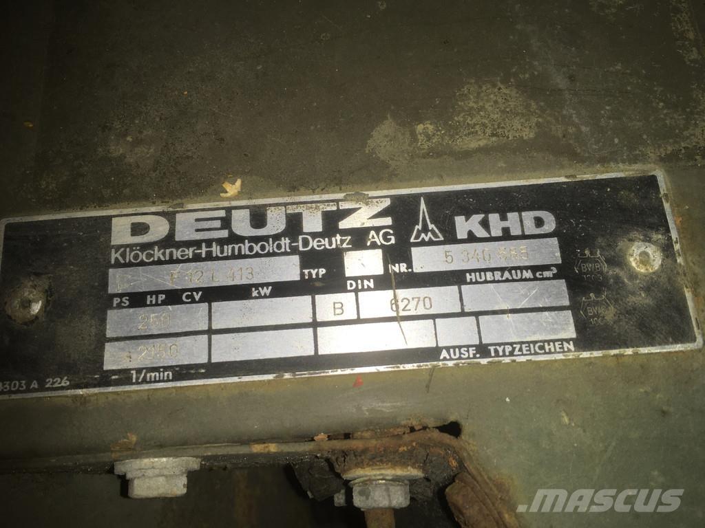 Deutz F12L413 USED 建設機械 -　その他