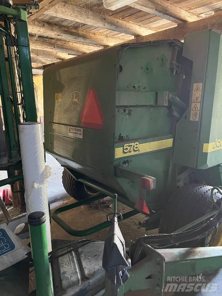 John Deere 578 ラウンドベーラー