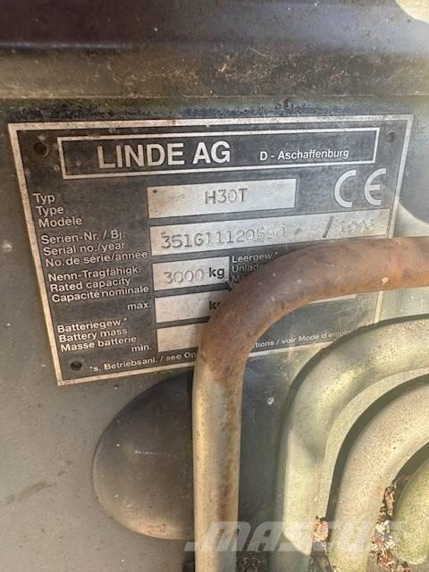 Linde H 30 T LPGフォークリフト