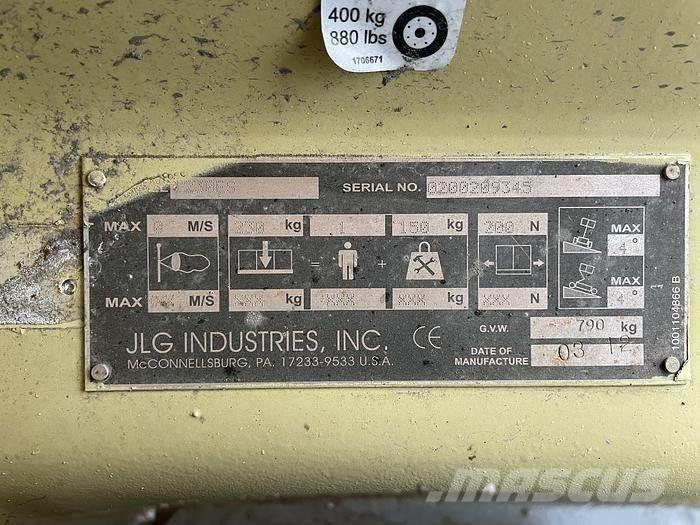 JLG 1230ES シザースリフト