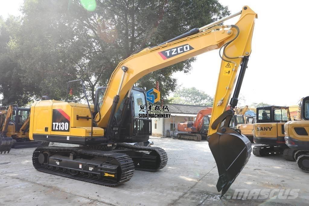 TZCO TZ130 中型油圧ショベル 7ｔ-12ｔ（ユンボ・パワーショベル・バックホー）
