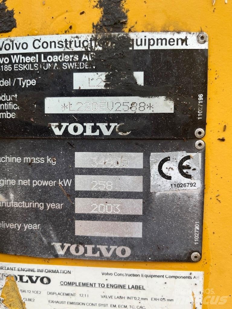 Volvo L 220 E ホイールローダー・タイヤショベル