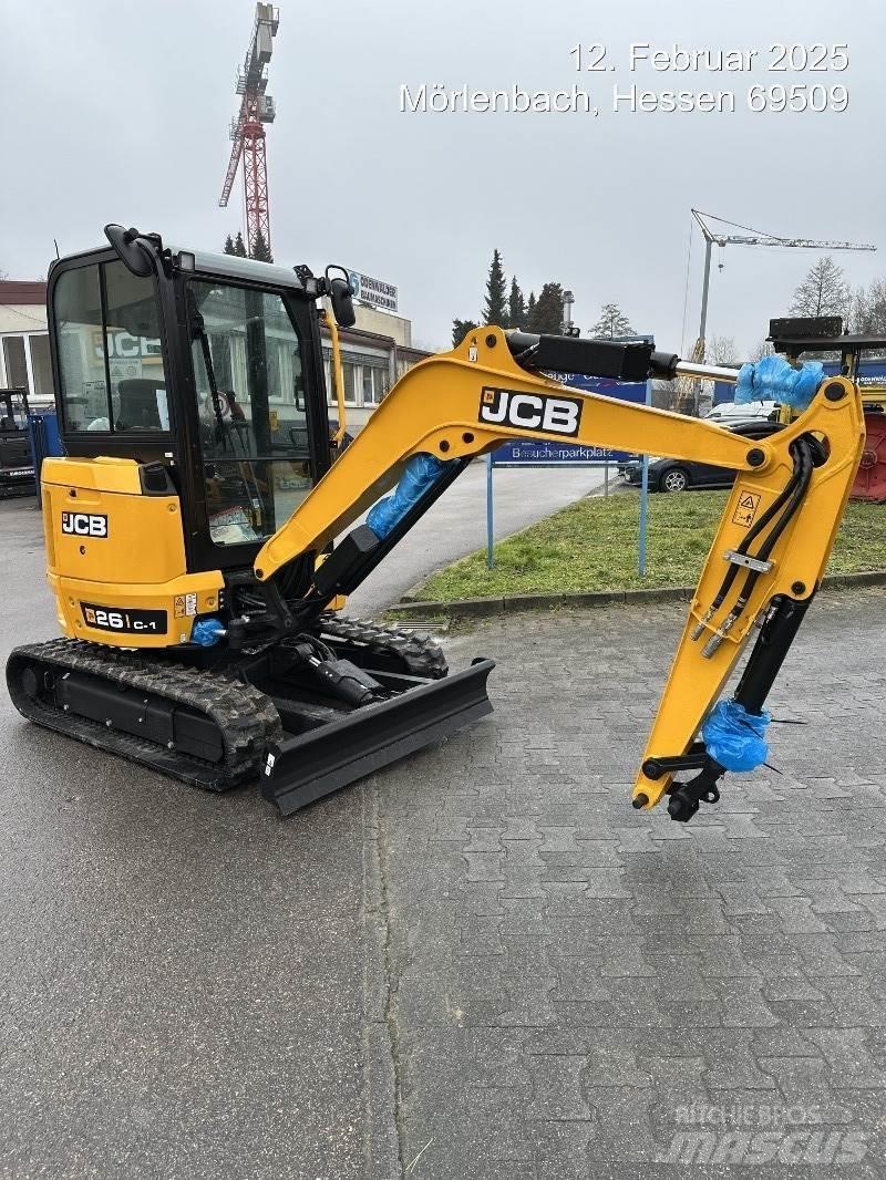 JCB 26C-1 ミニ油圧ショベル 7t以下（ミニユンボ・ミニディガー）
