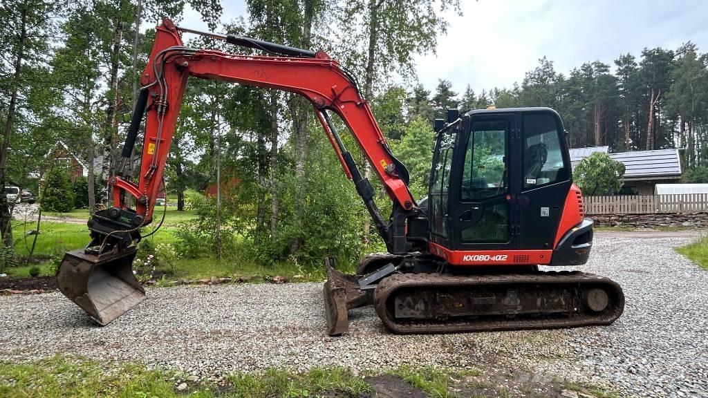 Kubota KX 080-4 CX 中型油圧ショベル 7ｔ-12ｔ（ユンボ・パワーショベル・バックホー）
