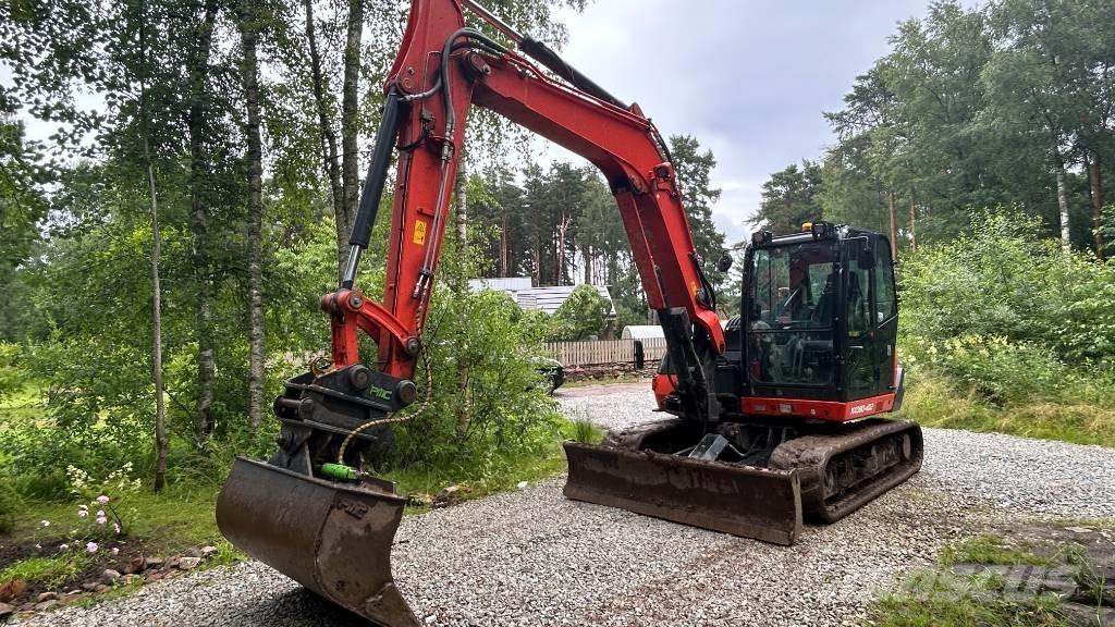 Kubota KX 080-4 CX 中型油圧ショベル 7ｔ-12ｔ（ユンボ・パワーショベル・バックホー）