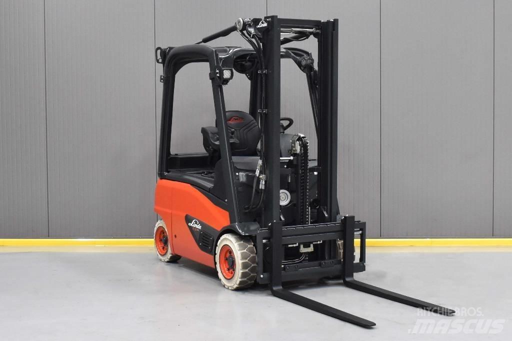 Linde E 16 P-02 バッテリーフォークリフト
