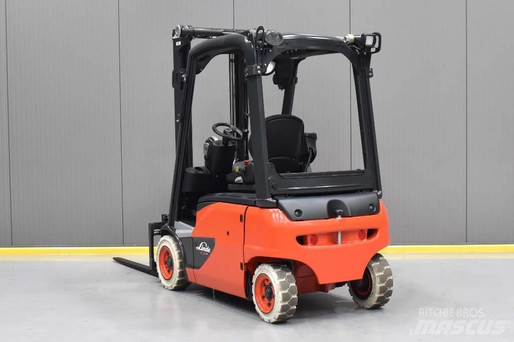 Linde E 16 P-02 バッテリーフォークリフト