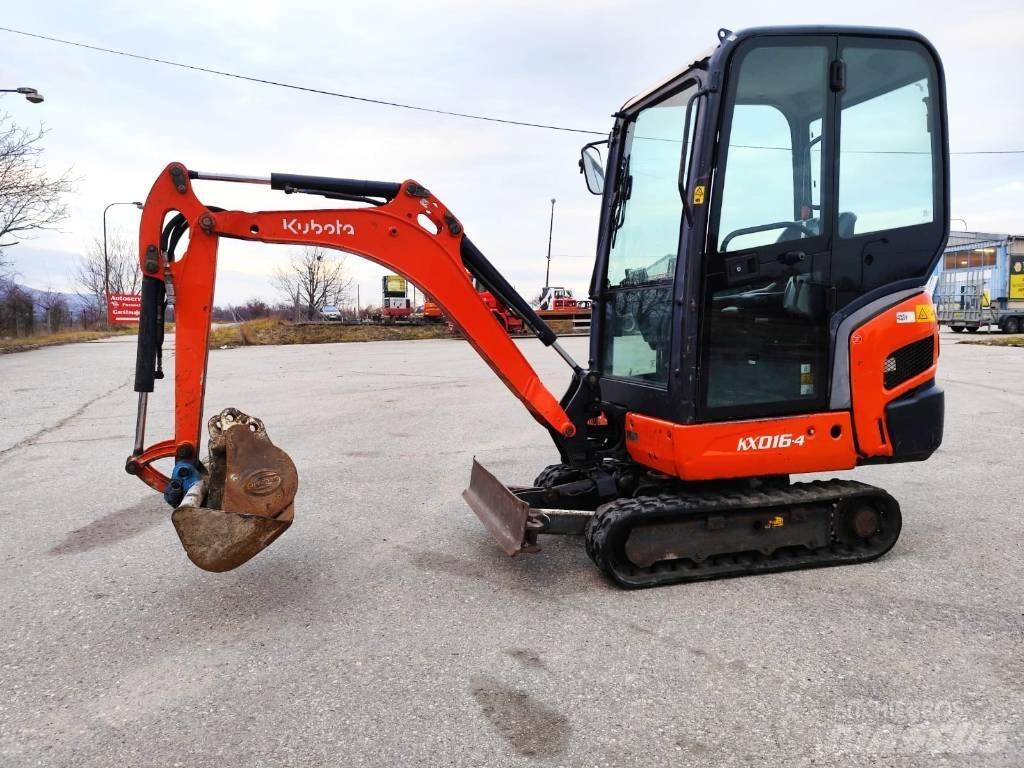 Kubota KX 016-4 ミニ油圧ショベル 7t以下（ミニユンボ・ミニディガー）