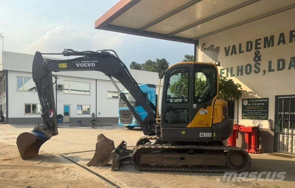 Volvo ECR 88 D 中型油圧ショベル 7ｔ-12ｔ（ユンボ・パワーショベル・バックホー）
