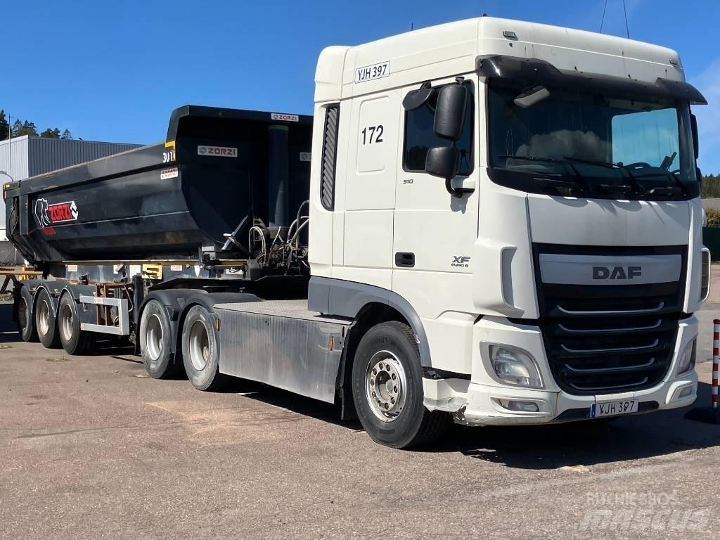 DAF XF 510 中古トラクターヘッド | トレーラーヘッド