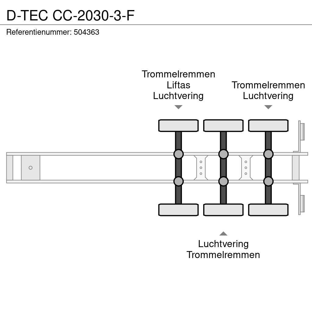 D-tec CC-2030-3-F コンテナフレーム・セミトレーラー