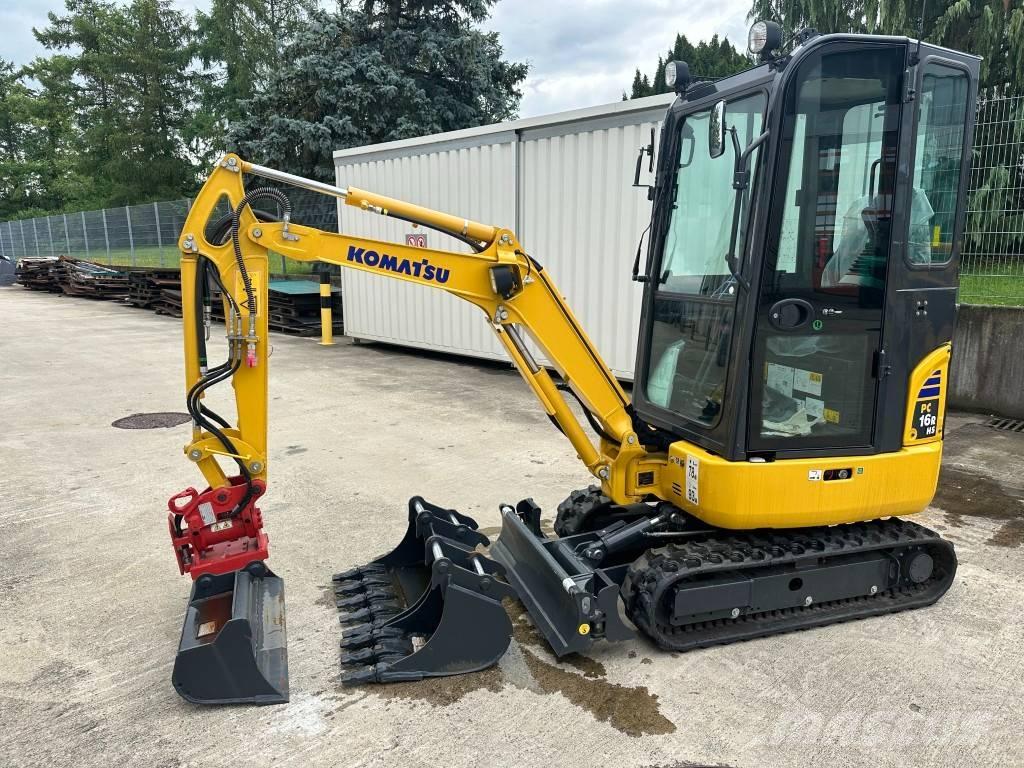 Komatsu PC 16 R-3HS ミニ油圧ショベル 7t以下（ミニユンボ・ミニディガー）