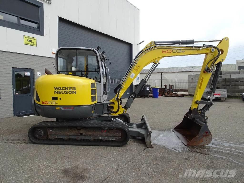 Wacker Neuson 6003 ミニ油圧ショベル 7t以下（ミニユンボ・ミニディガー）