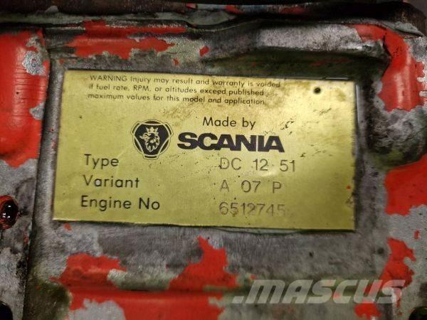 Scania DC12 51A エンジン