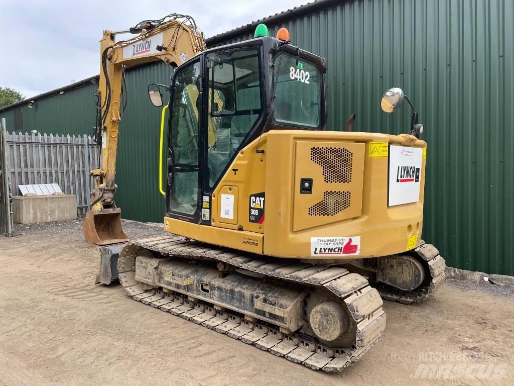 CAT 308 C CR 中型油圧ショベル 7ｔ-12ｔ（ユンボ・パワーショベル・バックホー）