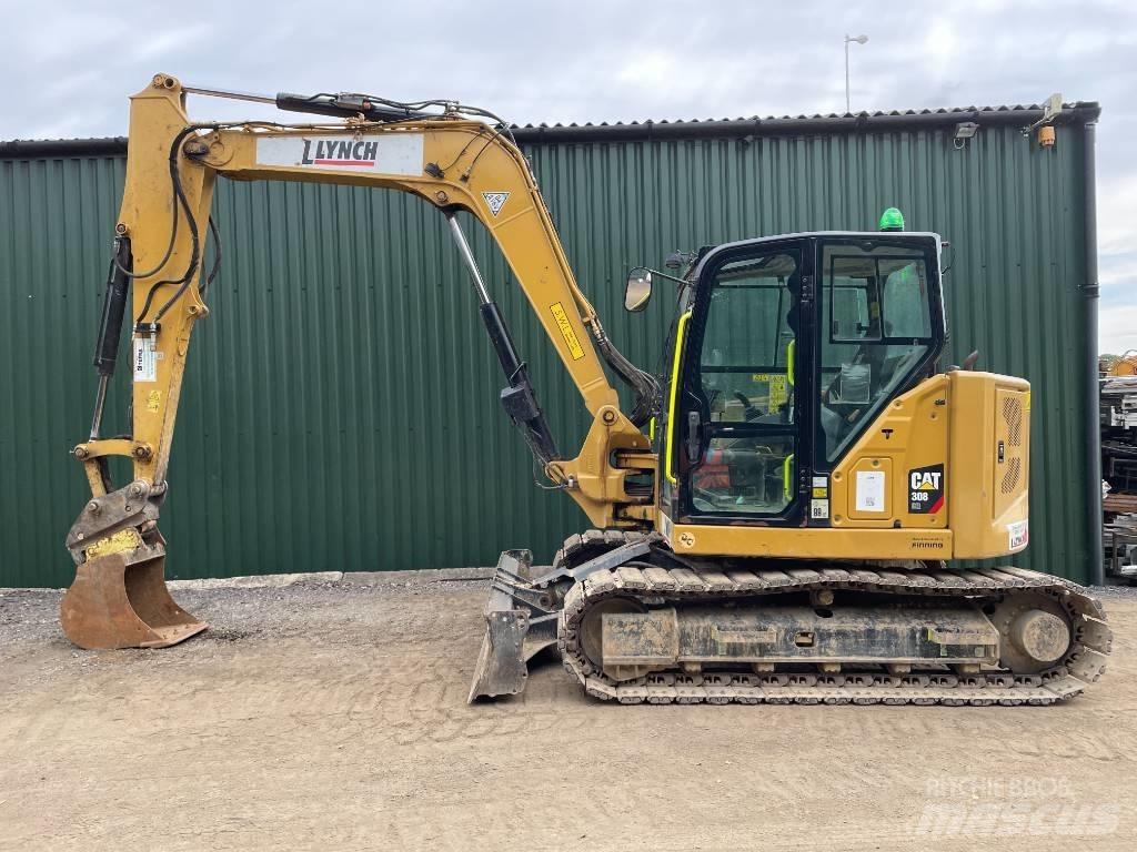 CAT 308 C CR 中型油圧ショベル 7ｔ-12ｔ（ユンボ・パワーショベル・バックホー）