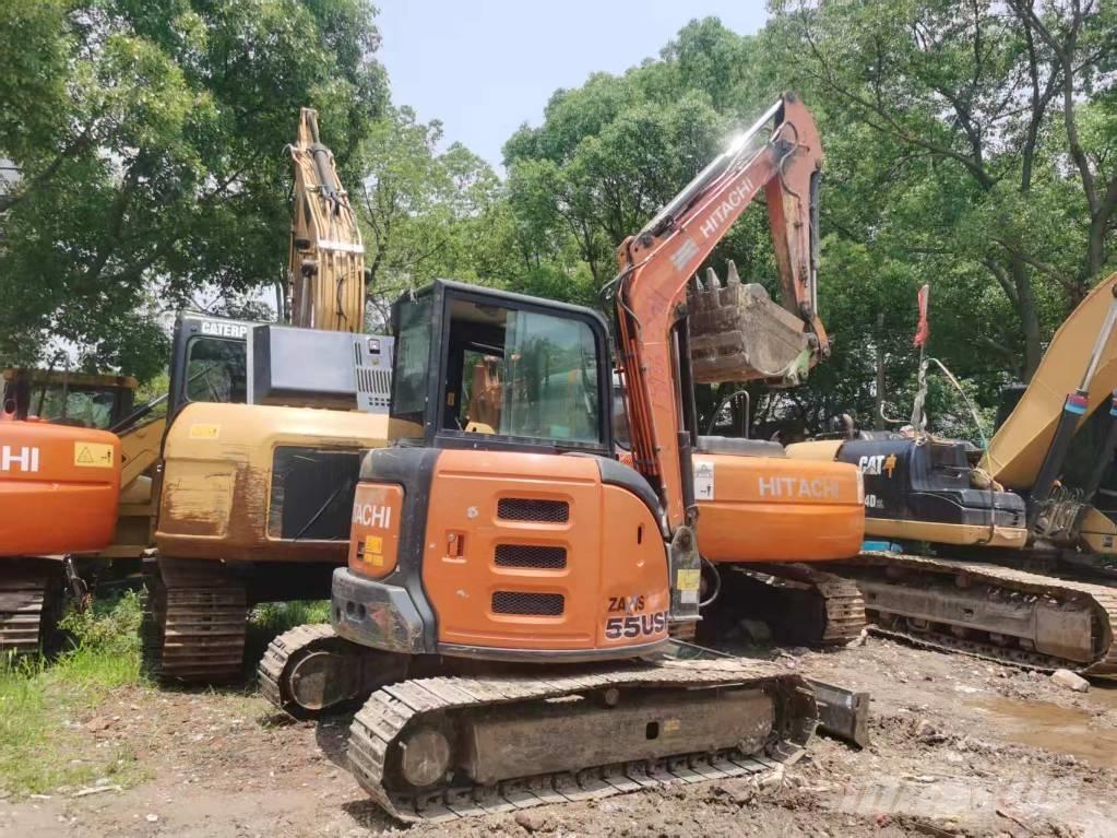 Hitachi zx55usr ミニ油圧ショベル 7t以下（ミニユンボ・ミニディガー）