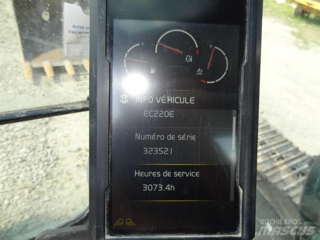 Volvo EC 220 E 大型油圧ショベル12t以上（パワーショベル・ユンボ）