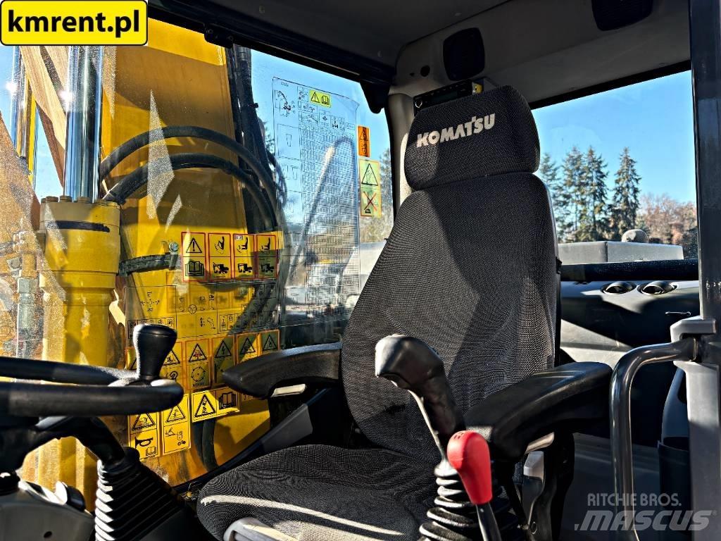 Komatsu PW148 ホイール式油圧ショベル（パワーショベル・ユンボ・バックホー）