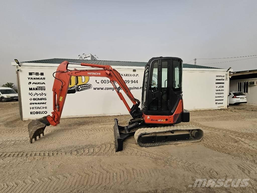 Hitachi ZX 35 U-2 ミニ油圧ショベル 7t以下（ミニユンボ・ミニディガー）