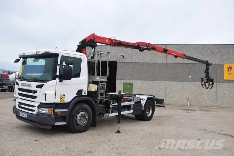 Scania P280 平ボディー／ウインチトラック