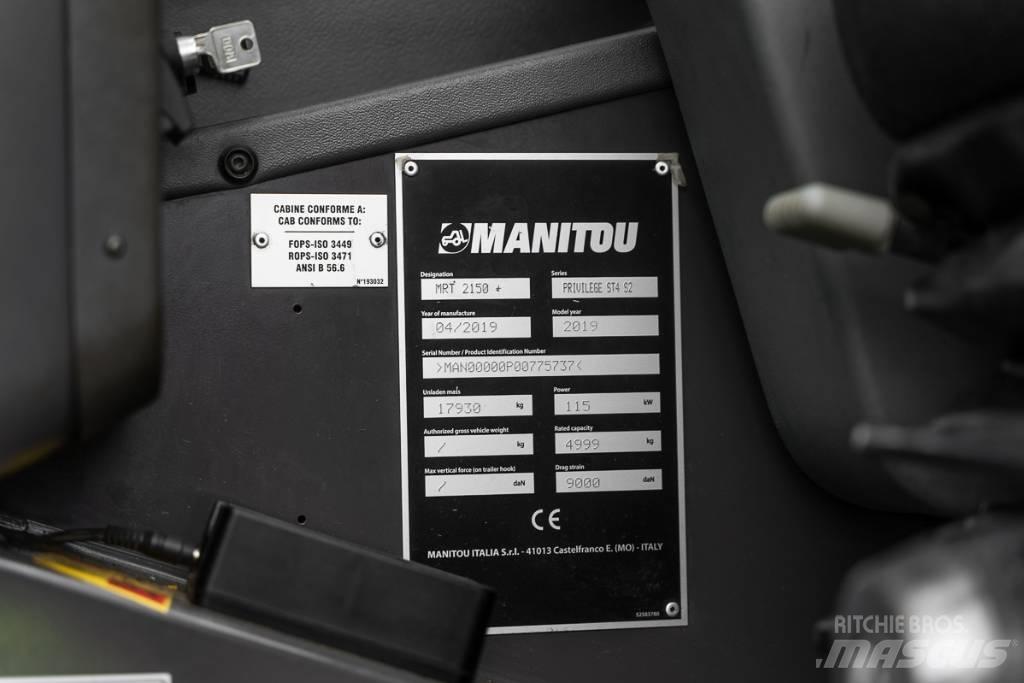 Manitou MRT 2150 テレスコーピックハンドラー