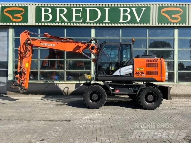 Hitachi ZX 140 W-5B ホイール式油圧ショベル（パワーショベル・ユンボ・バックホー）