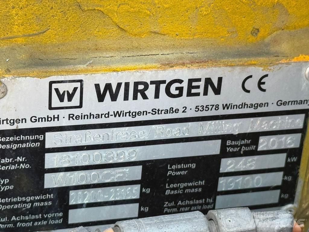 Wirtgen W100CFI アスファルトコールドミリングマシーン