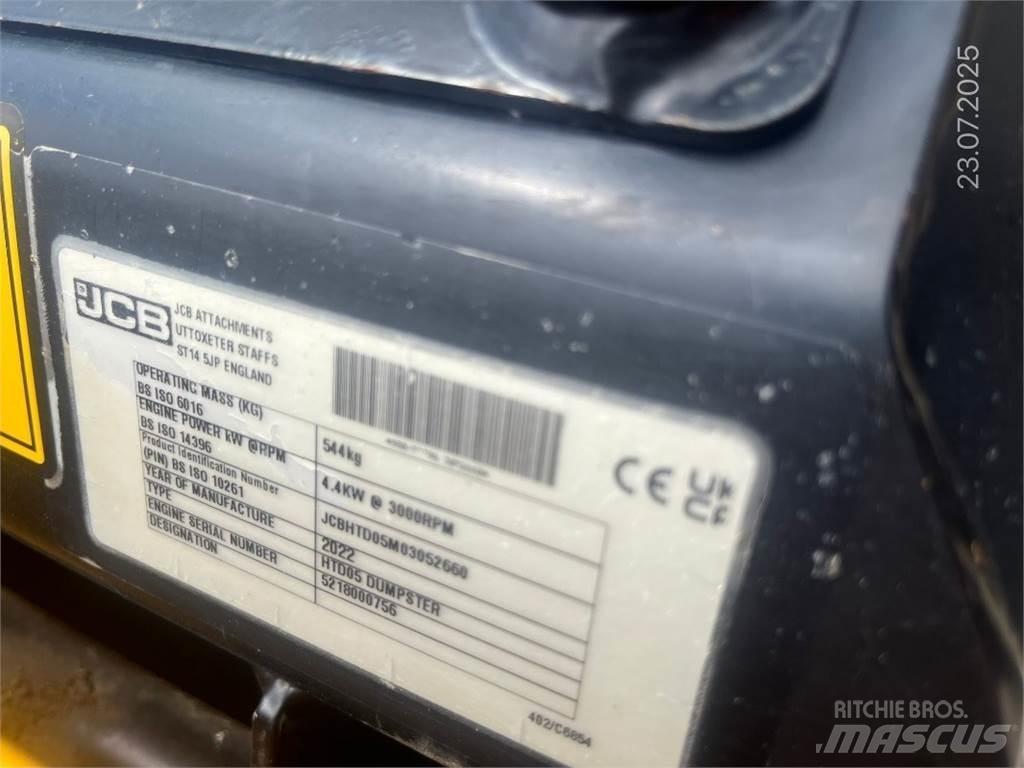 JCB HTD5 サイト　ダンプ