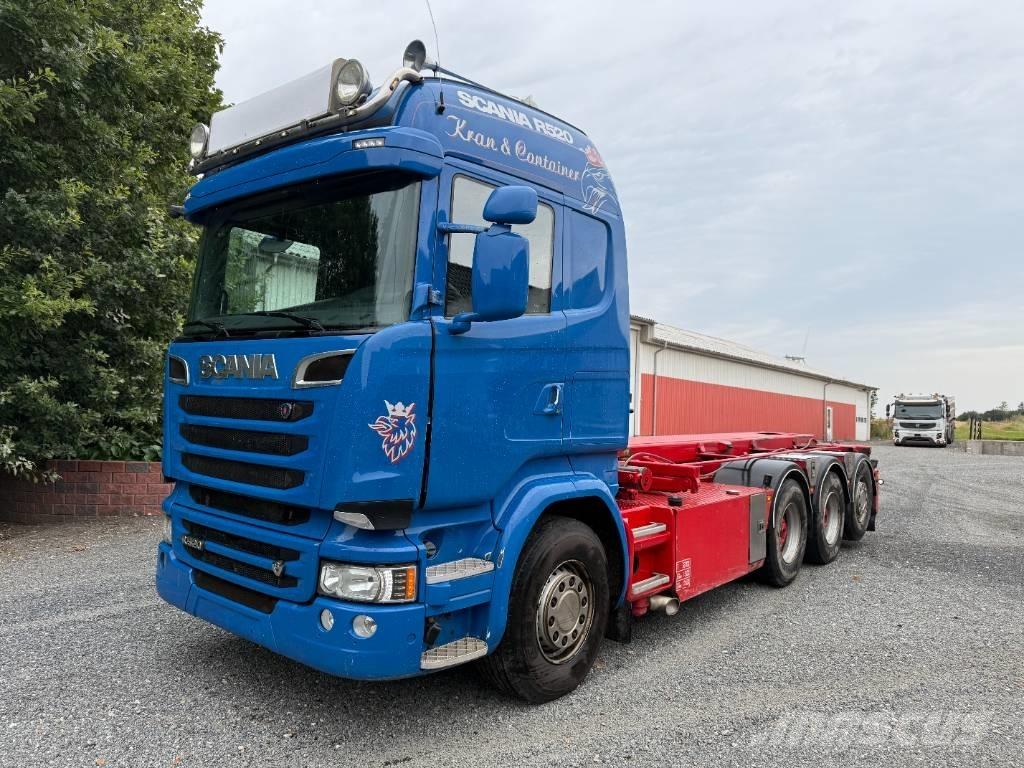 Scania R520 8x4 ケーブルリフト着脱式トラック