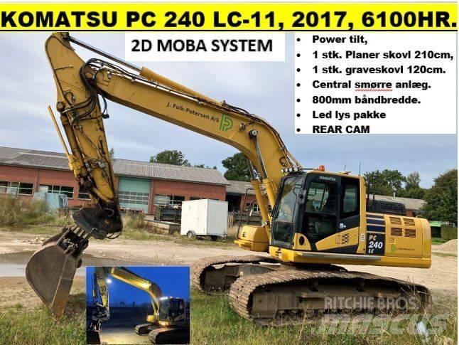 Komatsu PC 240 LC-11 大型油圧ショベル12t以上（パワーショベル・ユンボ）
