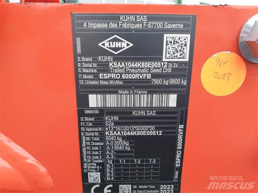 Kuhn ESPRO6000 ドリル