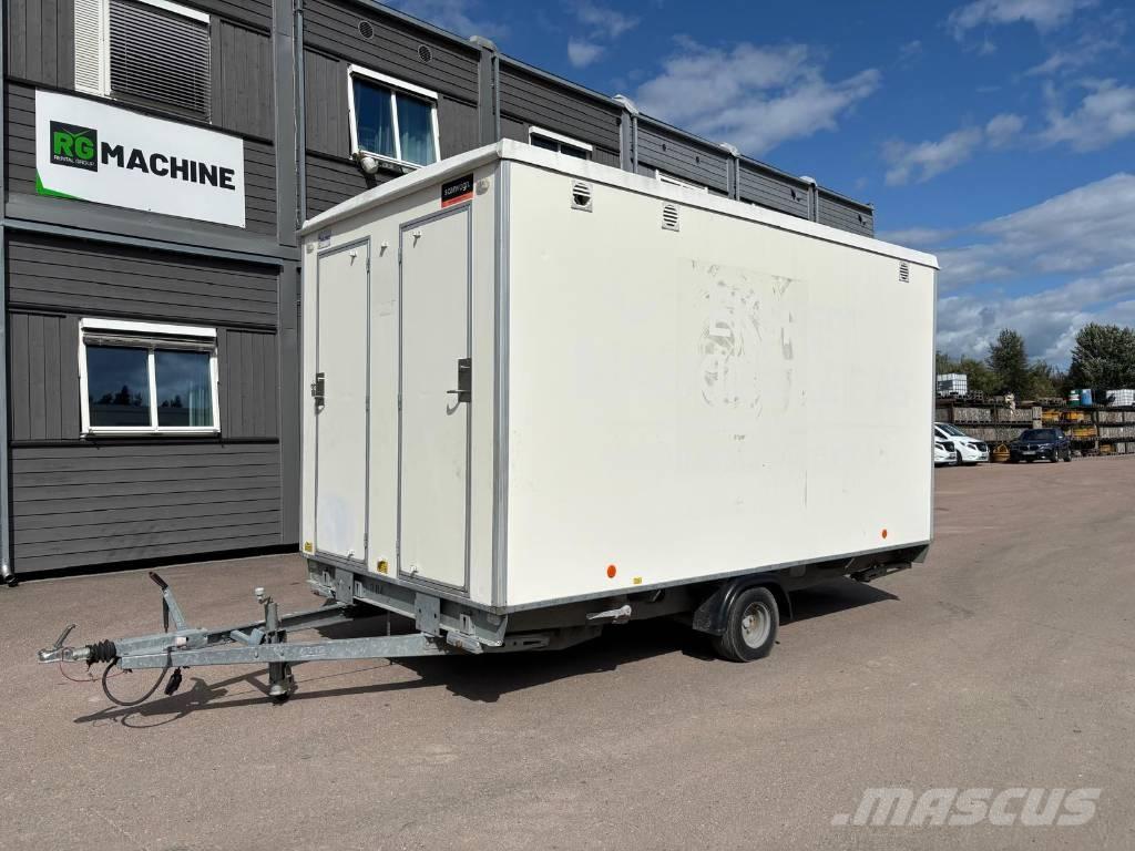  !! SOLD !! Scanvogn S/A 現場用プレハブ・仮設事務所