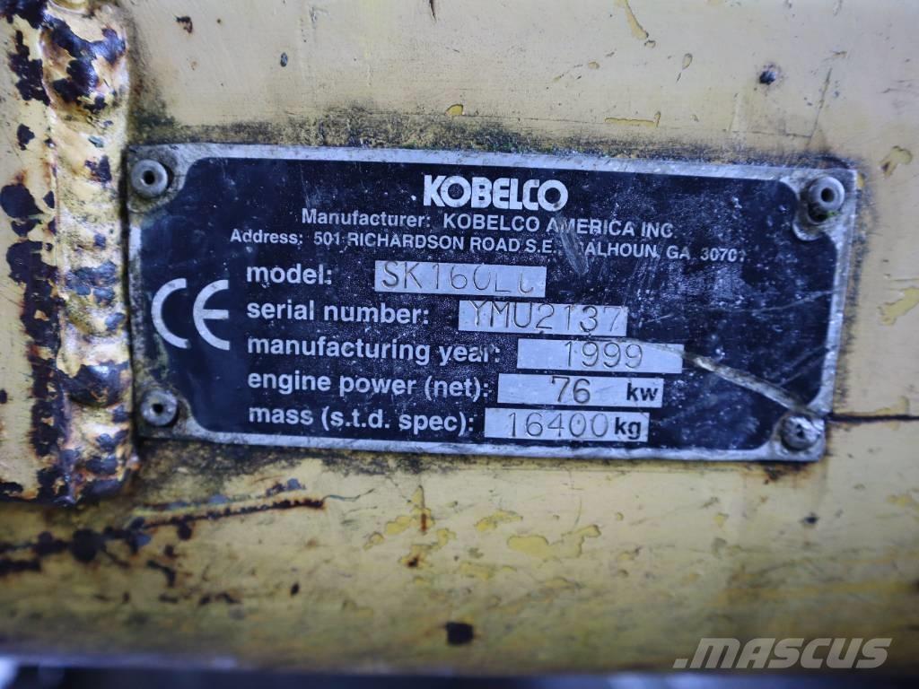 Kobelco SK 160 LC 大型油圧ショベル12t以上（パワーショベル・ユンボ）