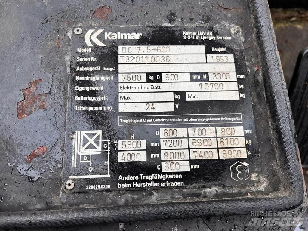 Kalmar DC7,5- 600 LPGフォークリフト