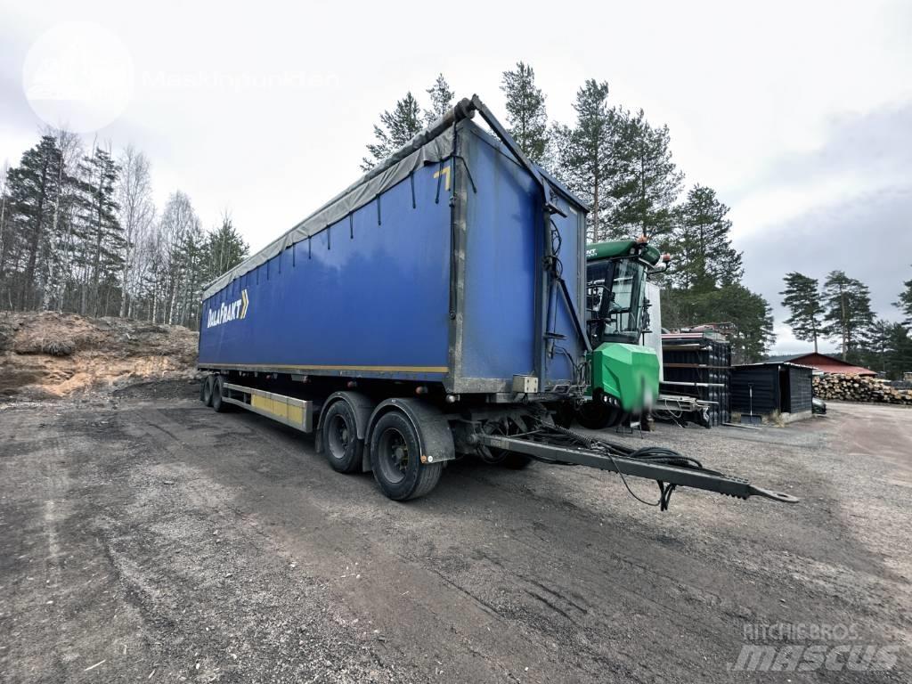  Eksjövagnen FS 18-18 ウッドチップ運搬用トレーラー