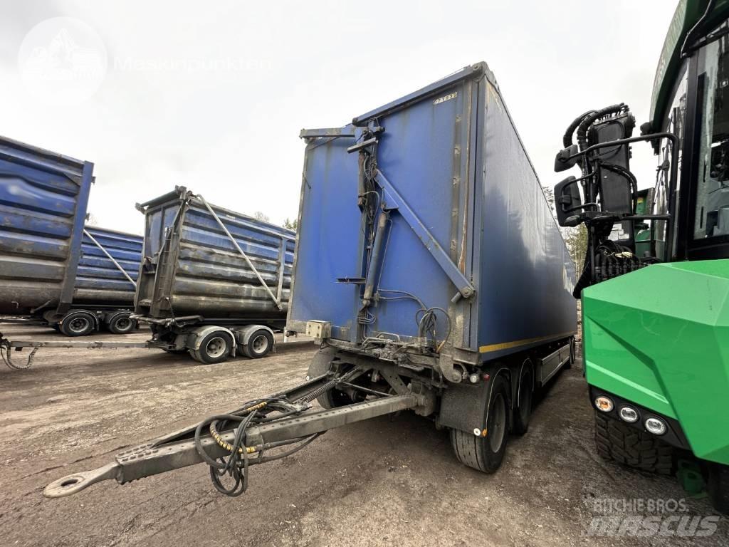  Eksjövagnen FS 18-18 ウッドチップ運搬用トレーラー