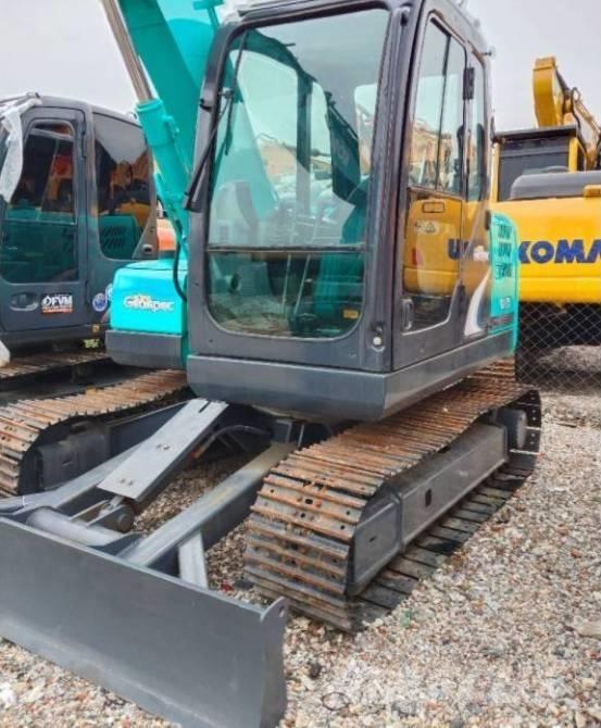 Kobelco SK 75 中型油圧ショベル 7ｔ-12ｔ（ユンボ・パワーショベル・バックホー）