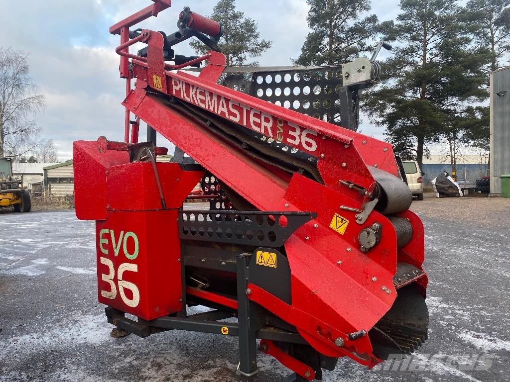 Pilkemaster Evo 36 ウッドスプリッターとカッター