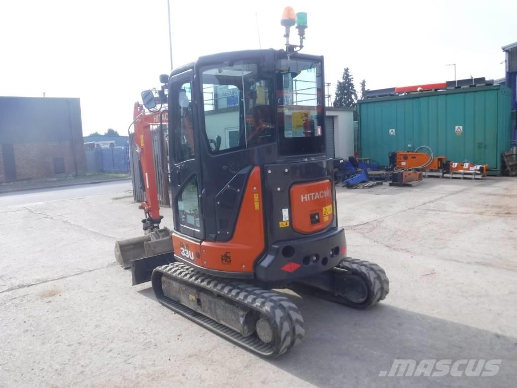 Hitachi ZX 33 U-6 ミニ油圧ショベル 7t以下（ミニユンボ・ミニディガー）