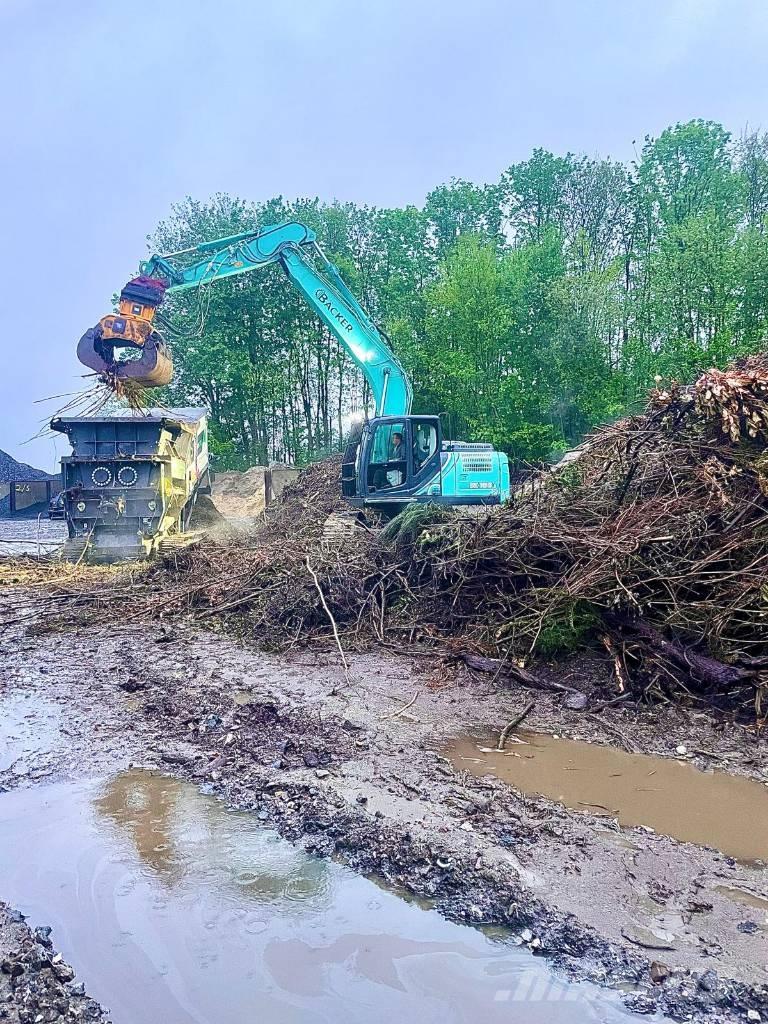 Terex Ecotec TDS815 廃棄物シュレッダー