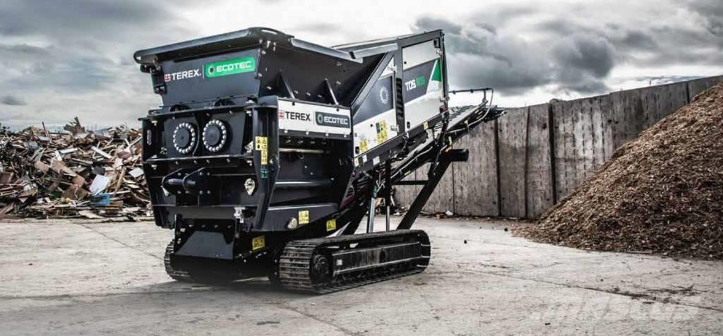 Terex Ecotec TDS815 廃棄物シュレッダー