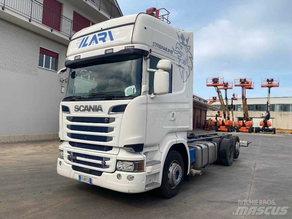 Scania R 580 中古トラクターヘッド | トレーラーヘッド