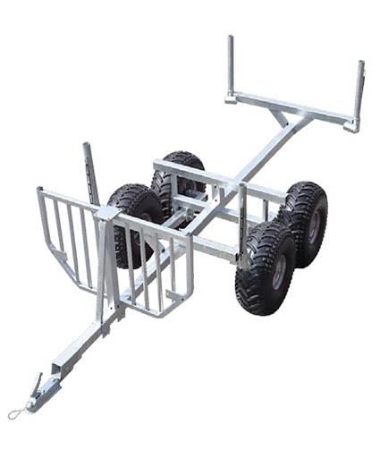 Nyvab Vedboggie ATV 林業トレーラー