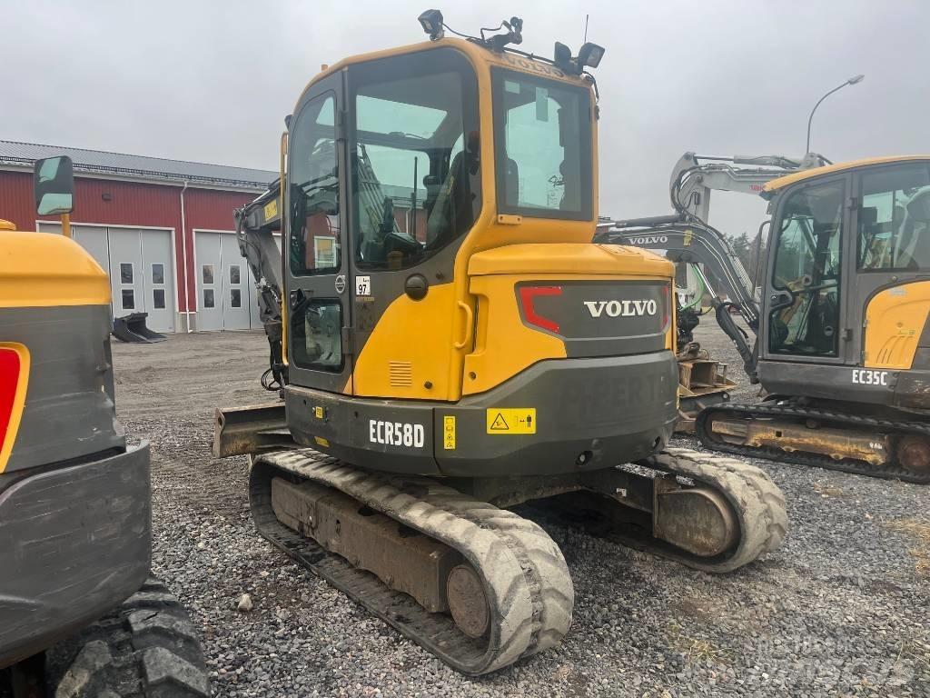 Volvo ECR 58 D ミニ油圧ショベル 7t以下（ミニユンボ・ミニディガー）